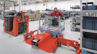 Routenzüge von Linde Material Handling zeichnen sich durch hohe Verfügbarkeit aus. Routenzüge von Linde Material Handling zeichnen sich durch hohe Verfügbarkeit aus.