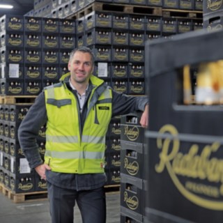 Jens Berberich, Leiter Hauptabteilung Einkauf, Logistik und Nachhaltigkeit der Radeberger Gruppe