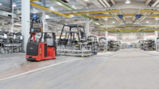 Automatisierte Fahrzeuge von Linde Automatisierte Fahrzeuge von Linde